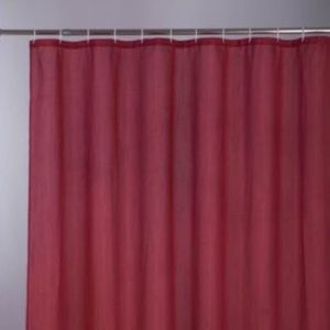 None Bath New Burgundygold Fabric Shower Curtain Poshmark